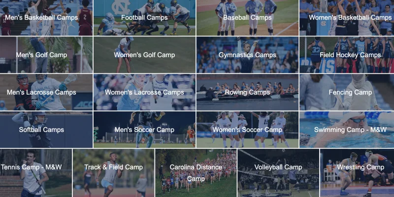 UNC Sports Camps -  - Poster